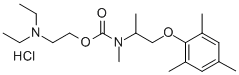 N-(1-Mesityloxy-2-propyl)-N-methylcarbamic acid, 2-(diethylamino)ethyl  ester, hydrochloride
