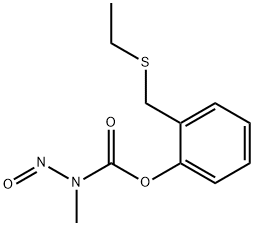 Methylnitrosocarbamic acid, alpha-(ethylthio)-o-tolyl ester