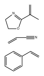 Styrene·acrylonitrile·2-isopropenyl-2-oxazoline copolymer