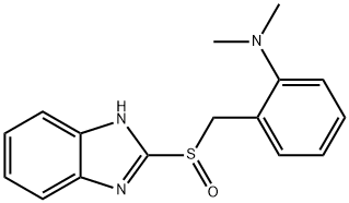 2-((2-dimethylaminobenzyl)sulfinyl)benzimidazole