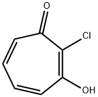 2,4,6-Cycloheptatrien-1-one,  2-chloro-3-hydroxy-