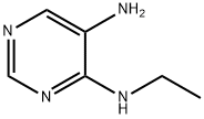 Pyrimidine, 5-amino-4-ethylamino- (6CI)