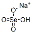 Selenic acid, monosodium salt