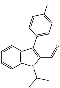 3-(4-氟苯基)-1-异丙基-1H-吲哚-2-苯甲醛