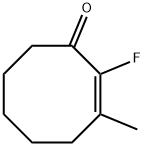 2-Cycloocten-1-one,  2-fluoro-3-methyl-