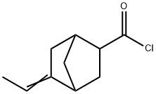 Bicyclo[2.2.1]heptane-2-carbonyl chloride, 5-ethylidene- (9CI)