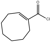 1-Cyclooctene-1-carbonyl chloride (6CI)