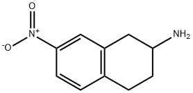 7-硝基-1,2,3,4-四氢萘-2-胺