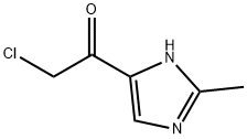 Ethanone, 2-chloro-1-(2-methyl-1H-imidazol-4-yl)- (9CI)