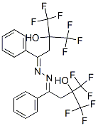 (4E)-1,1,1-trifluoro-4-phenyl-4-[(E)-[4,4,4-trifluoro-3-hydroxy-1-phen yl-3-(trifluoromethyl)butylidene]hydrazinylidene]-2-(trifluoromethyl)b utan-2-ol