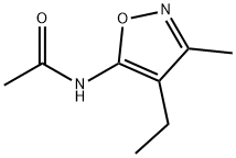 Isoxazole, 5-acetamido-4-ethyl-3-methyl- (6CI)