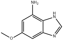 Benzimidazole, 4-amino-6-methoxy- (6CI)