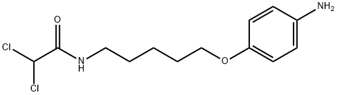 N-(5-(p-Aminophenoxy)pentyl)-2,2-dichloroacetamide