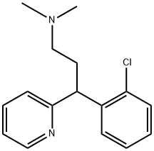 2-Pyridinepropanamine, γ-(2-chlorophenyl)-N,N-dimethyl-