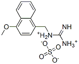(azaniumylcarbonimidoyl)-[(4-methoxynaphthalen-1-yl)methyl]azanium sul fate