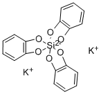三(1,2-苯二醇酸根-O,O')硅酸二钾