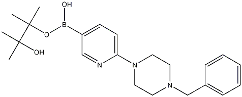 6-(4-苯甲基-1-哌嗪并)吡啶-3-硼酸频哪醇酯
