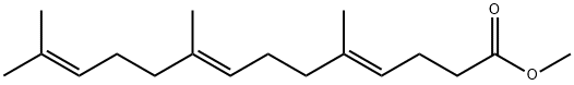 4,8,12-Tetradecatrienoic acid, 5,9,13-trimethyl-, methyl ester, (4E,8E)-
