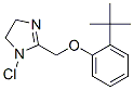 2-[(2-tert-butylphenoxy)methyl]-4,5-dihydroimidazole chloride
