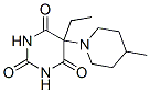 5-ethyl-5-(4-methyl-1-piperidyl)-1,3-diazinane-2,4,6-trione