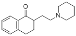 1(2H)-Naphthalenone, 3,4-dihydro-2-(2-(1-piperidinyl)ethyl)-
