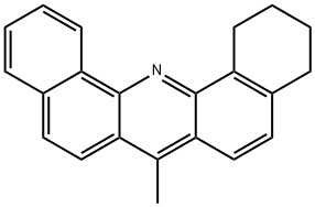 DIBENZ(c,h)ACRIDINE, 1,2,3,4-TETRAHYDRO-7-METHYL-