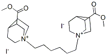 methyl 1-[6-(8-methoxycarbonyl-1-azoniabicyclo[2.2.2]oct-1-yl)hexyl]-1 -azoniabicyclo[2.2.2]octane-8-carboxylate diiodide