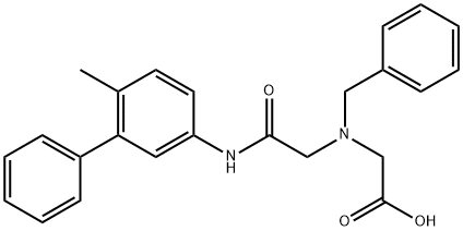 Glycine, N-benzyl-N-(6-methyl-1,1'-biphenyl-3-ylcarbamoylmethyl)-