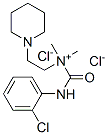 (2-chlorophenyl)carbamoylmethyl-methyl-[2-(3,4,5,6-tetrahydro-2H-pyrid in-1-yl)ethyl]azanium dichloride