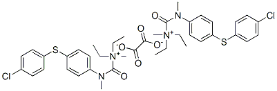 [[4-(4-chlorophenyl)sulfanylphenyl]-methyl-carbamoyl]methyl-diethyl-az anium, 2-hydroxy-2-oxo-acetate