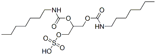 1,2-bis(heptanylcarbamoyl)glycerol 3-sulfate