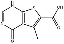 5-甲基-4-氧代-3,4-二氢-噻吩并[2,3-D]嘧啶-6-羧酸