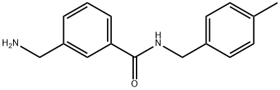 3-(氨基甲基)-N-[(4-甲基苯基)甲基]苯甲酰胺