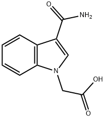 2-(3-氨基羰基-1H-吲哚-1-基)乙酸