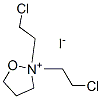 2,2-bis(2-chloroethyl)-1-oxa-2-azoniacyclopentane iodide