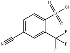 4-氰基-2-(三氟甲基)苯磺酰氯