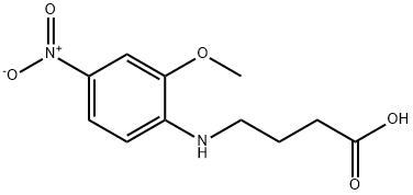 4-[(2-甲氧基-4-硝基-苯基)氨基]丁酸