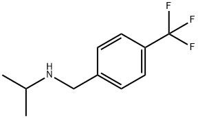 propan-2-yl({[4-(trifluoromethyl)phenyl]methyl})amine