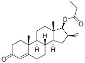 16-.beta.-Fluoro-17-.beta.- (1-oxopropoxy)-androst-4-en-3-one