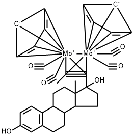 17-propynylestra-1,3,5-triene-3,17-diol dicyclopentadienyl dimolybdenum tetracarbonyl