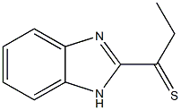 1-Propanethione,1-(2-benzimidazolyl)-(6CI)