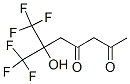 6-Hydroxy-7,7,7-trifluoro-6-(trifluoromethyl)-2,4-heptanedione