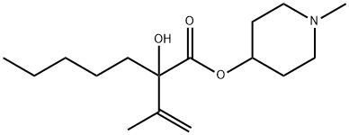 1-Methyl-4-piperidyl-n-amyl-(isopropenyl)glycolate