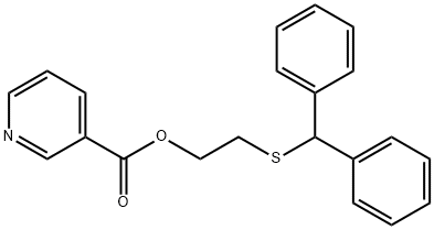 2-[(Diphenylmethyl)thio]ethyl=nicotinate