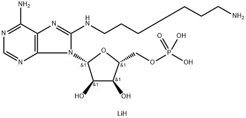 8-(6-AMINOHEXYL)AMINO-ADENOSINE 5'-MONOPHOSPHATE LITHIUM SALT