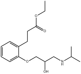 2-[2-羟基-3-[异丙基氨基]丙氧基]苯丙酸乙酯