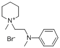 1-Methyl-1-(2-(N-methylanilino)ethyl)piperidinium bromide