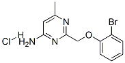 2-[(2-bromophenoxy)methyl]-6-methyl-pyrimidin-4-amine hydrochloride