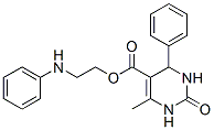 2-anilinoethyl 4-methyl-2-oxo-6-phenyl-3,6-dihydro-1H-pyrimidine-5-car boxylate