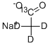 乙酸-1-13C-2,2,2-D3 钠盐